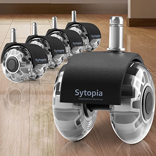 Sytopia Bürostuhl Rollen 11mm x 22 mm