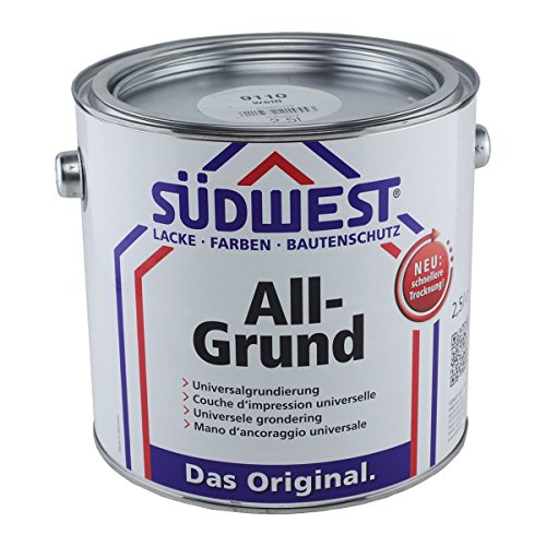 Suedwest Verlag Südwest Grundierung All-Grund 2,5 Liter Weiß