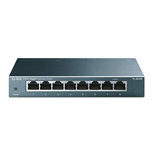 TP-Link TL-SG108 8-Port Gigabit Netzwerk Switch