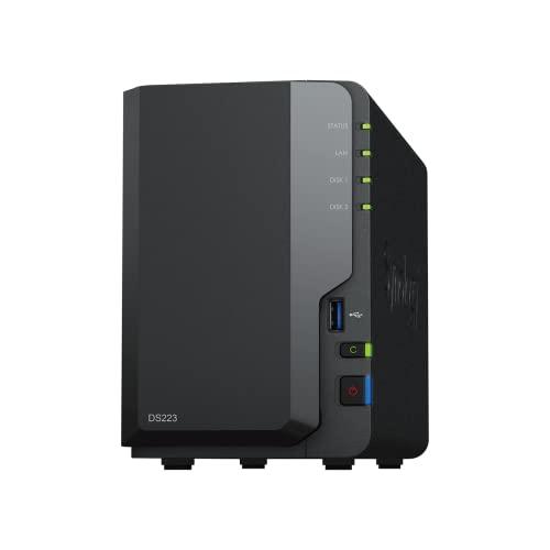 Synology 2-Bay NAS DS223 (Diskless)