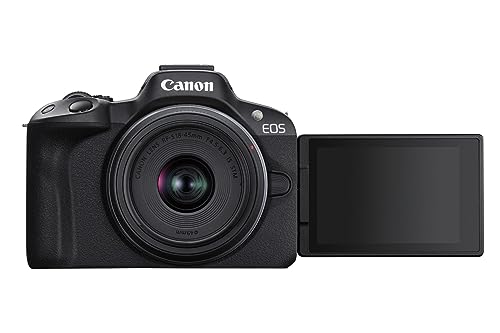 Canon EOS R50 Systemkamera + RF-S 18-45 is STM Objektiv