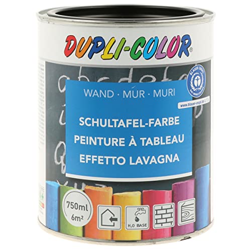 DUPLI-COLOR 368110 Schultafel-Farbe schwarz 750 ml