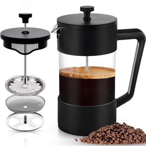POWZOO French Press Kaffeebereiter,1000 ml