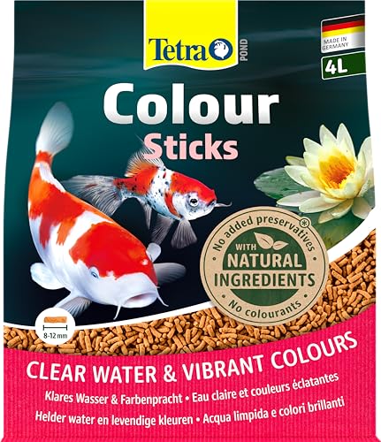 Tetra Pond Colour Sticks – Fischfutter für Teichfische