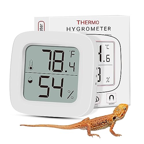 Aggforbl Reptilie Thermometer LCD Hochpräzise Digitalaes