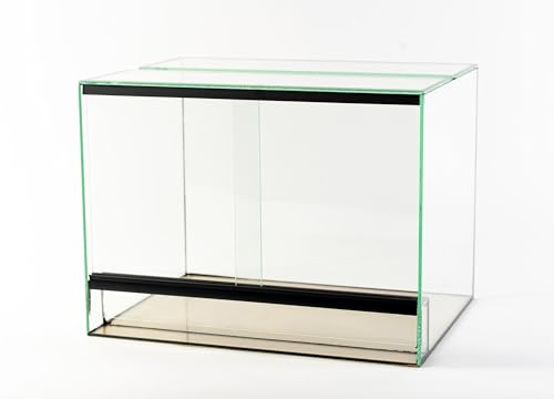 GECKOX Glasterrarium 50x30x30 cm mit Schiebescheiben