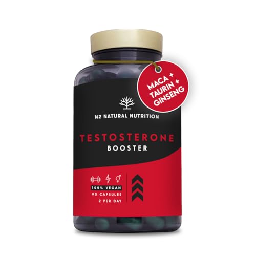 N2 Natural Nutrition Testosteron-Booster. Tabletten für Männer und Frauen.