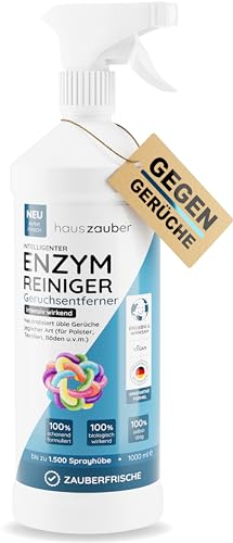 hauszauber Enzymreiniger [STARKER GERUCHSENTFERNER] 1000 ml