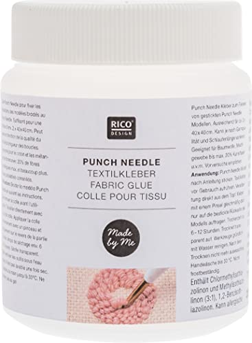 Rico Design Punch Needle Textilkleber 250 ml