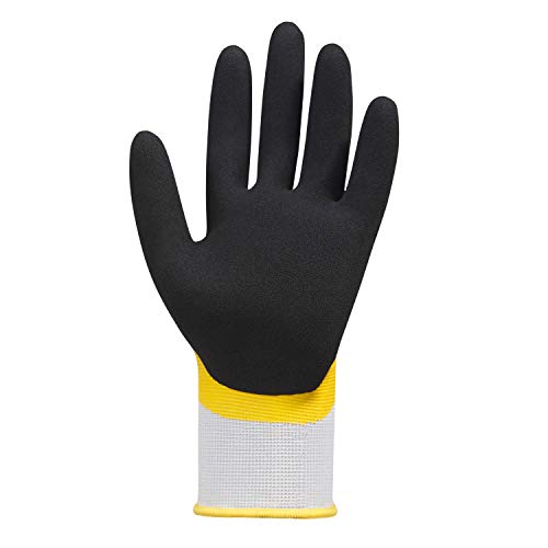 texxor 12 Paar) Handschuhe Polyester-Strickhandschuhe Latex