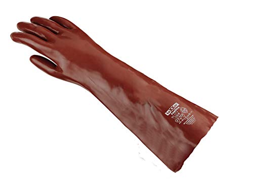 teXXor 6 Paar) Handschuhe Chemikalienschutzhandschuhe PVC