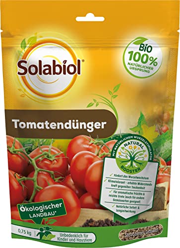 Solabiol Tomatendünger mit Wurzelstimulator und natürlicher Sofort-