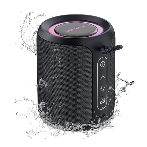 Deeyaple Bluetooth Lautsprecher Klein Tragbarer Musikbox