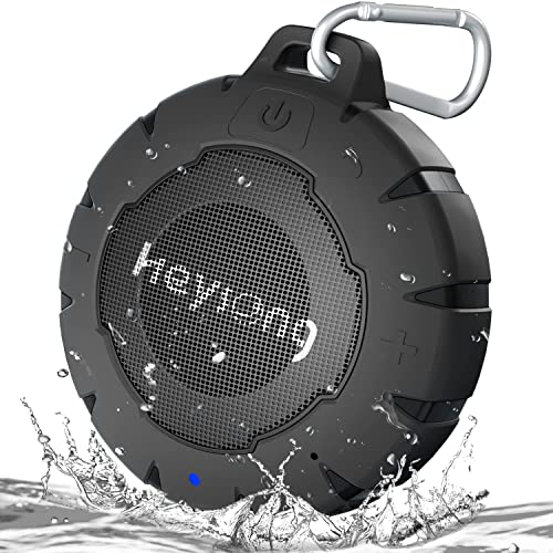 HEYSONG Bluetooth Lautsprecher Wasserdicht Dusche