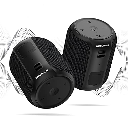 NOTABRICK 2PCS Bluetooth Lautsprecher Musikbox Tragbarer