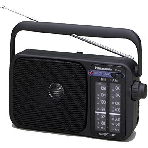 Panasonic RF-2400DEG-K Tragbares Radio mit Griff
