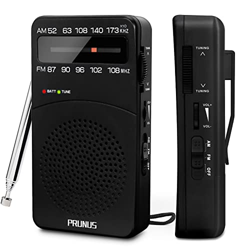 prunus J-166 AM FM UKW Radio Batteriebetrieben
