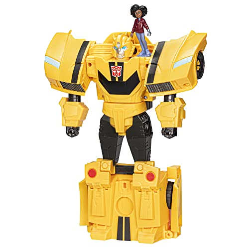 Transformers Spielzeug EarthSpark Spin Changer Bumblebee Action
