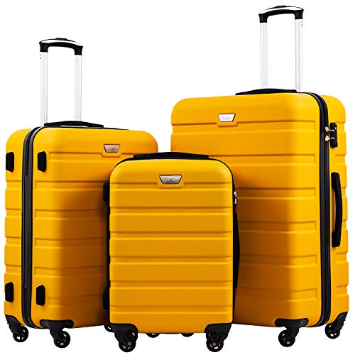 Trolley-Set unserer Wahl: COOLIFE Hartschalen-Koffer Trolley Rollkoffer Reisekoffer ardschale Boardcase
