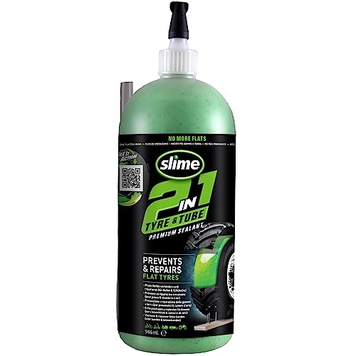 Slime 10194-51 2-in-1-Dichtmittel für Reifen- und Schlauchpannen