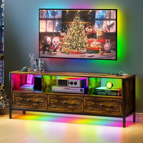 Lvifur LED TV Schrank für 70 Zoll Fernseher