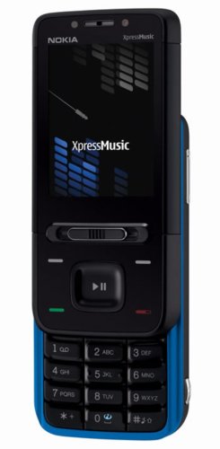 Microsoft Nokia 5610 XpressMusic Warrior Blue (UMTS, Bluetooth, MP3, Kamera mit 3,2 MP)
