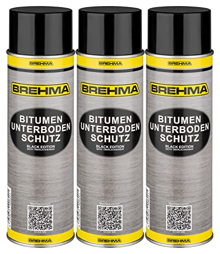 BREHMA 3X Bitumen Unterbodenschutz Black Edition