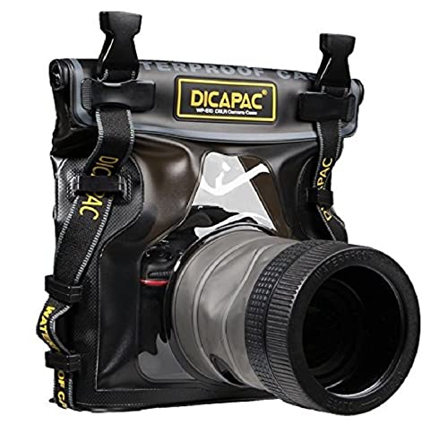 DiCAPac WP-S10 Wasserdichte DSLR-Kameratasche mit Objektiv