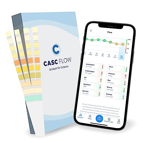 CASC Flow | Urin Teststreifen mit App
