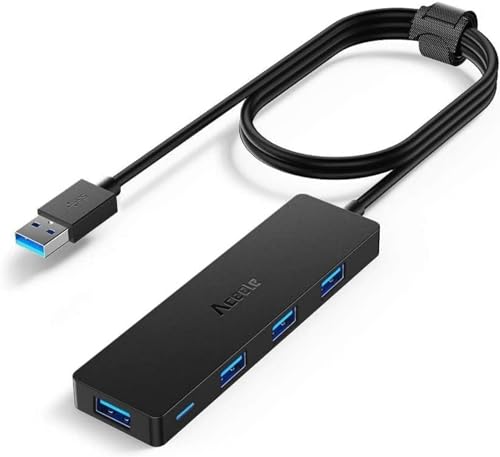Aceele USB Hub 3.0 mit verlängertem 120cm Kabel (AC-T10)