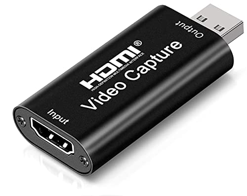 Vinmooog Videoaufnahmekarte Capture Card hdmi USB Adapter