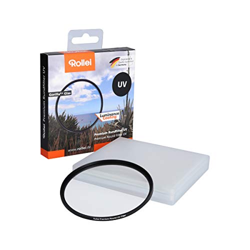 Rollei Premium UV Filter 55 mm - Gorilla Glas, spezielle Beschichtung (26107)