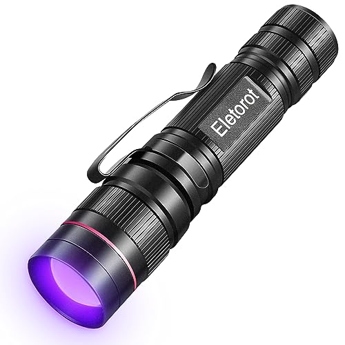 Eletorot UV Taschenlampe LED Handlampe Schwarzlicht