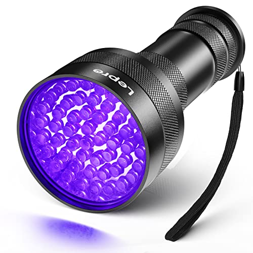 Lepro UV Schwarzlicht Taschenlampe mit 51 LEDs