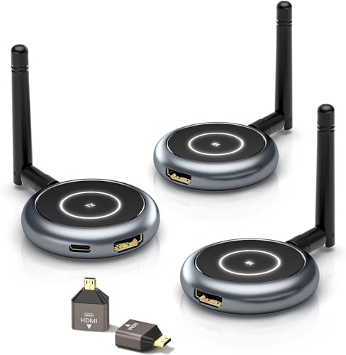 AIMIBO Wireless HDMI Sender und 2 Empfänger