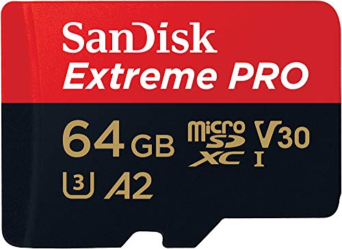 SanDisk 64 GB Extreme PRO microSDXC-Karte + SD