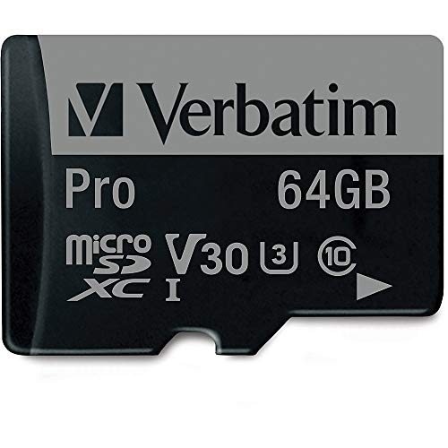 Verbatim Pro U3 Micro SDXC Speicherkarte mit Adapter