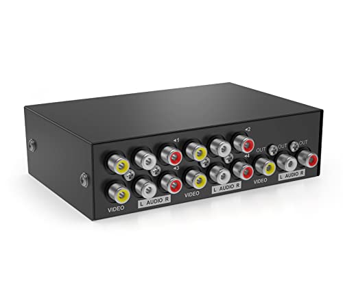 MT-VIKI RCA Switch 4 in 1 Out