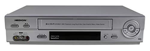 MEDION MD 42277 VHS Videorecorder in Silber