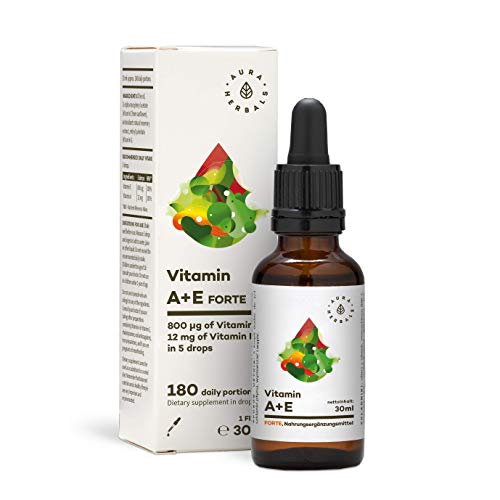 Aura Herbals Vitamin A + E Forte 900 Tropfen