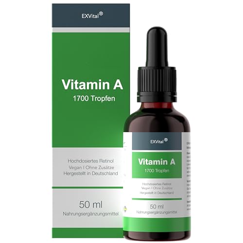 EXVital Vitamin A Tropfen von 5000 I.E