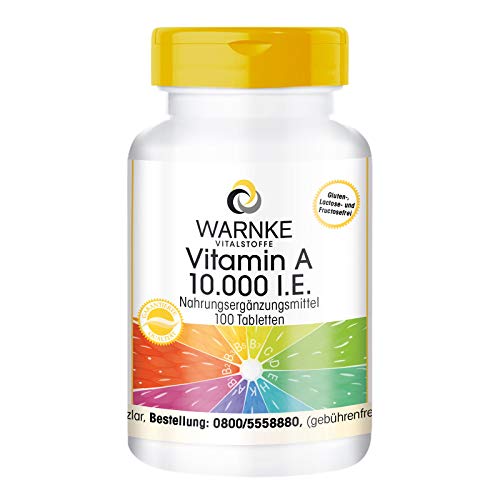 WARNKE VITALSTOFFE Vitamin A 10.000 I.E