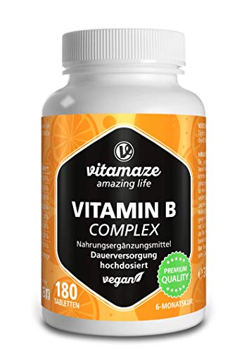 Vitamaze - amazing life Vitamin B Komplex hochdosiert & vegan