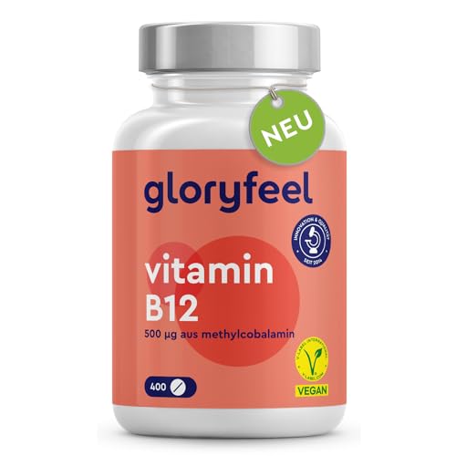 gloryfeel Vitamin B12-400 vegane Tabletten