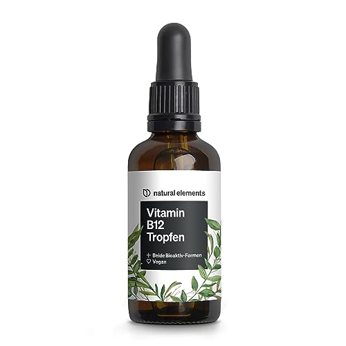 natural elements Vitamin B12 Tropfen – 50ml –