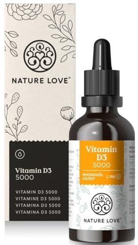 Nature Love Vitamin D3 5000 (50ml flüssig)