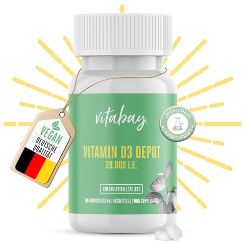 vitabay Vitamin D3 20000 I.E.