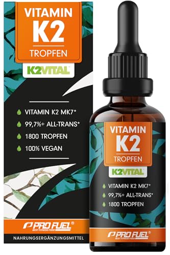 ProFuel Vitamin K2 Tropfen hochdosiert 1800x (50ml)