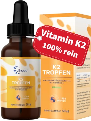 Vihado Vitamin K2 Tropfen hochdosiert
