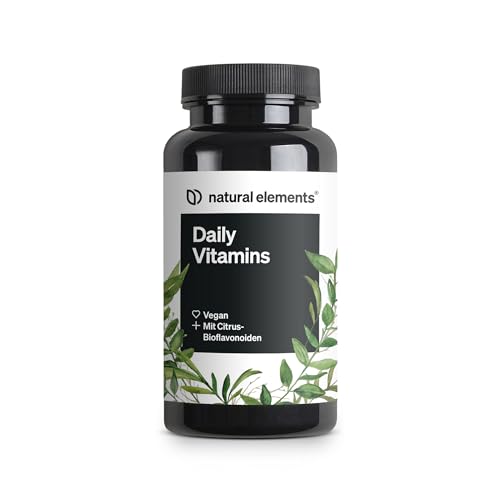 natural elements Daily Vitamins – 120 Multivitamin Kapseln